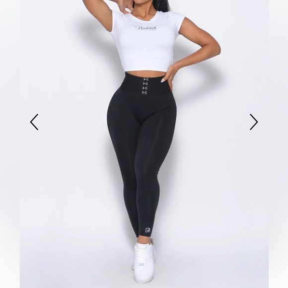 Bombshell Sportswear Waist Cincher Leggings - Picture 4 of 5